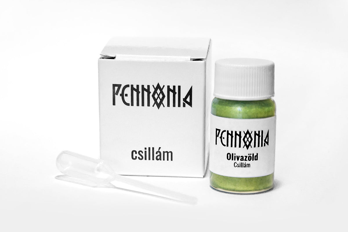 Pennonia Csillám (Liquid Shimmer) Olivazöld (Olive Green) Shigure Inks