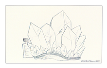 Load image into Gallery viewer, ARIBA Minori Coloring Card - Crystal