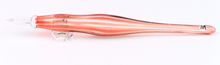 Load image into Gallery viewer, Kemmy's Labo Corset Stripe Glass Pen - Garnet