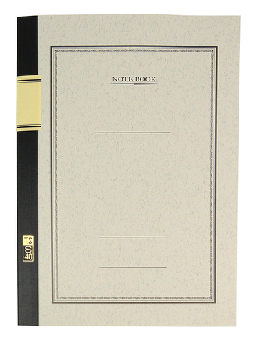 MDS University Notebook S40 - B5 7mm Lined - White