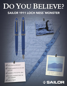 Sailor 1911 Standard Fountain Pen - Loch Ness Monster