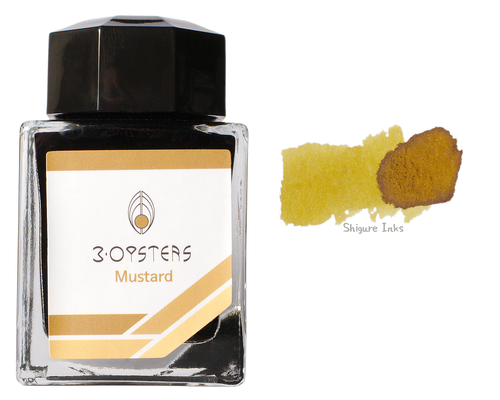 3 Oysters Delicious Mustard - 38ml Glass Bottle