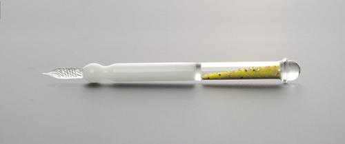 Takeda Mio Glass Pen - Star Sand - Yellow