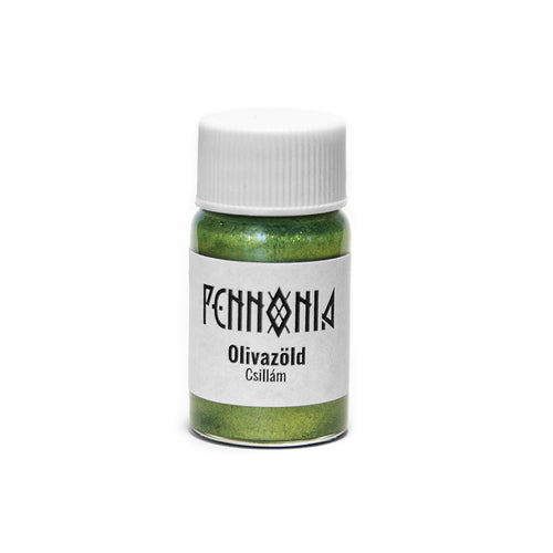 Pennonia Csillám (Liquid Shimmer) - Olivazöld (Olive Green)