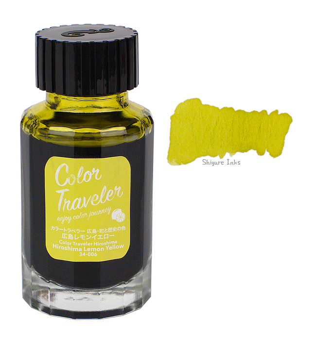 Color Traveler Hiroshima Lemon Yellow - 30ml Glass Bottle