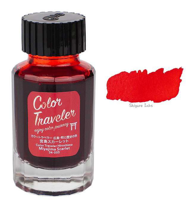 Color Traveler Miyajima Scarlet - 30ml Glass Bottle