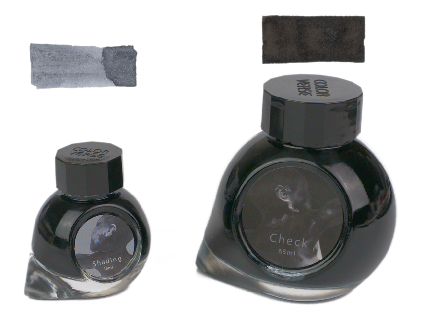 Colorverse Check & Shading - 65ml + 15ml Glass Bottles – Shigure Inks