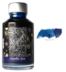 Diamine Starlit Sea - 50ml Glass Bottle