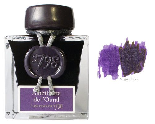J Herbin 1798 Amethyst of the Ural - 50ml Glass Bottle