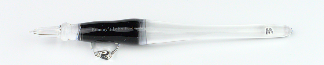 Kemmy's Labo Corset Glass Pen - Raven