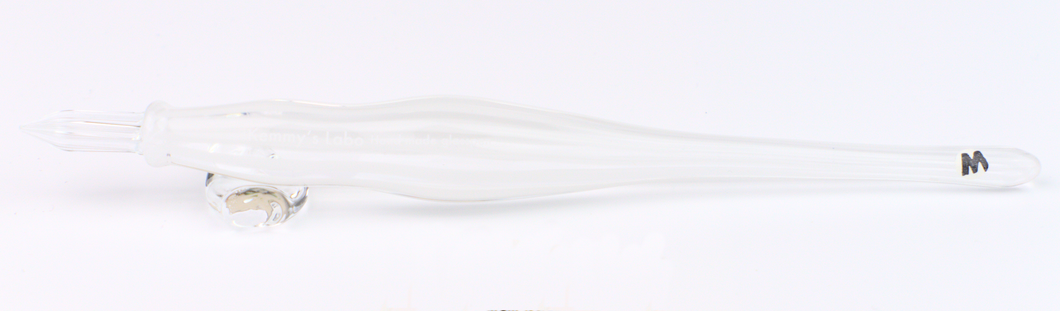 Kemmy's Labo Corset Stripe Glass Pen - Snow