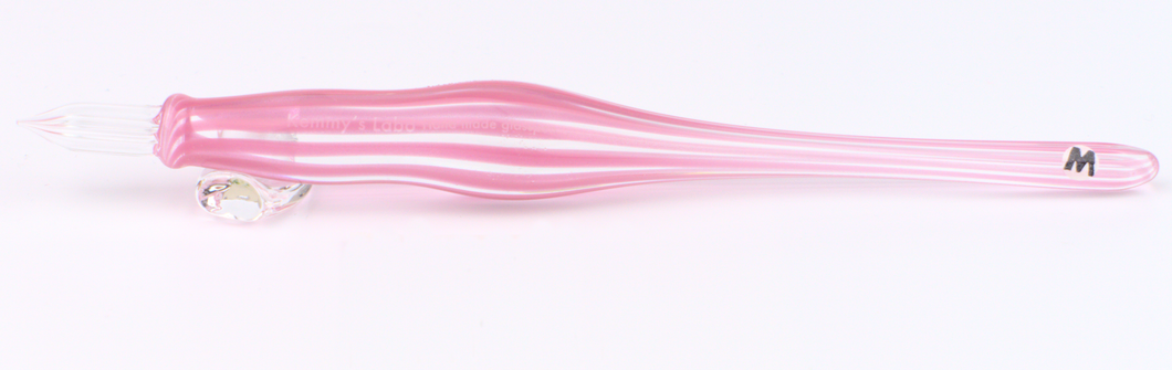 Kemmy's Labo Corset Stripe Glass Pen - Azalea