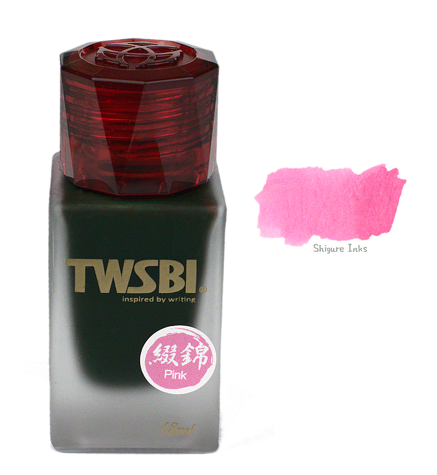 TWSBI 1791 Pink - 18ml Glass bottle