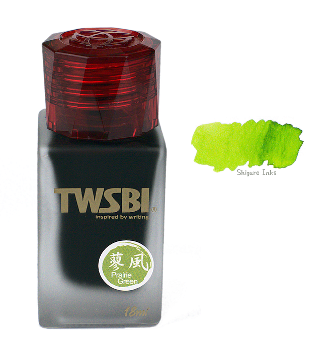 TWSBI 1791 Prairie Green - 18ml Glass bottle