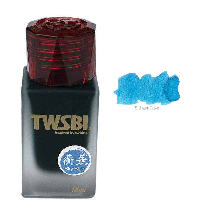 TWSBI 1791 Sky Blue - 18ml Glass bottle