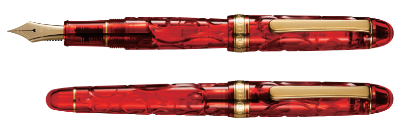 Platinum #3776 Century Fountain Pen - Kinshu (Limited